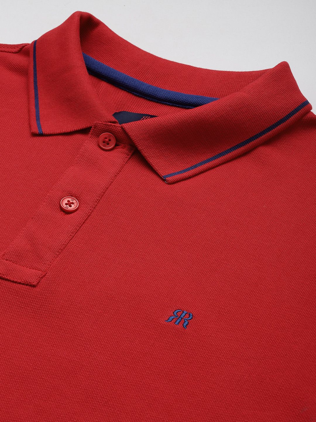 Raymond Modern Fit Pure Cotton Polo Collar T-shirt
