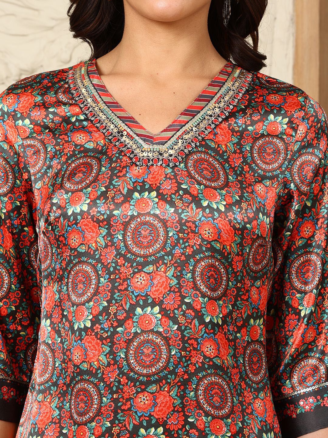 W Women Printed Kurta