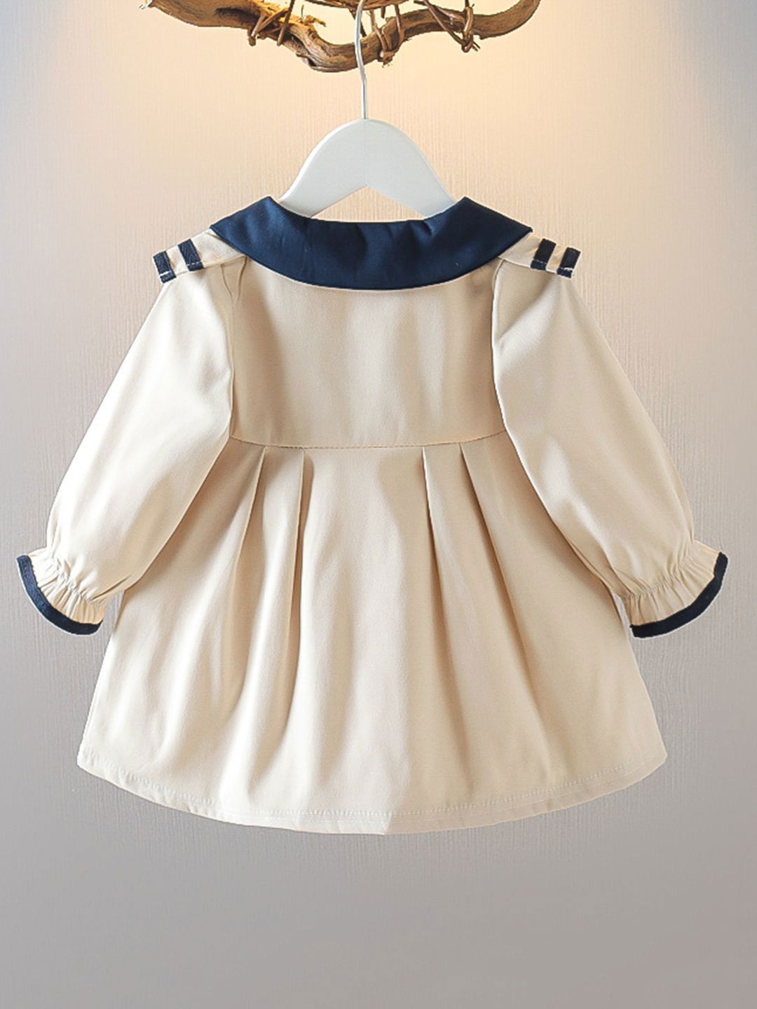 YK Girls Peter Pan Fit & Flare Dress