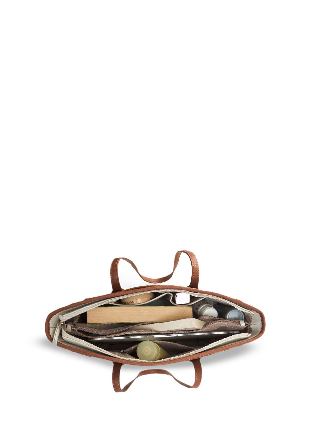 Lino Perros Oversized Structured Tote Bag with Quilted