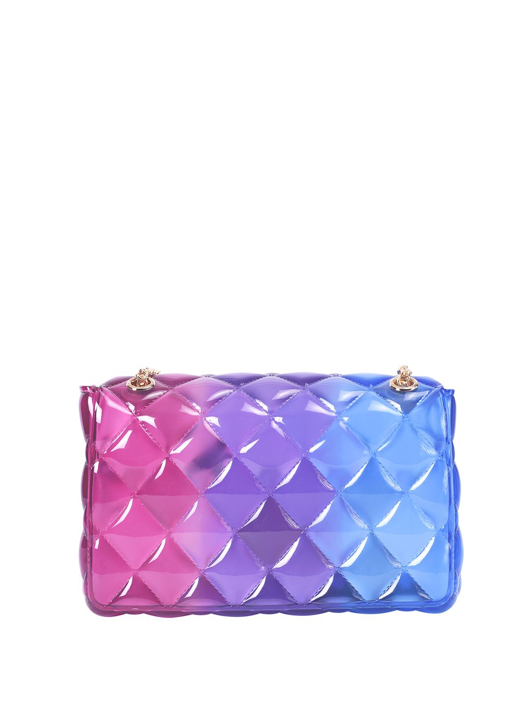 Lino Perros Textured Structured Shoulder Bag with Quilted