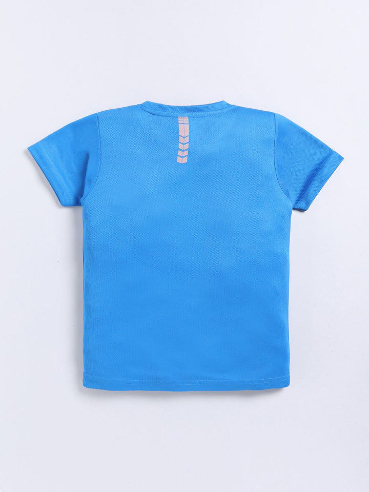 HRX by Hrithik Roshan Boys Typography Printed Rapid-Dry T-shirt