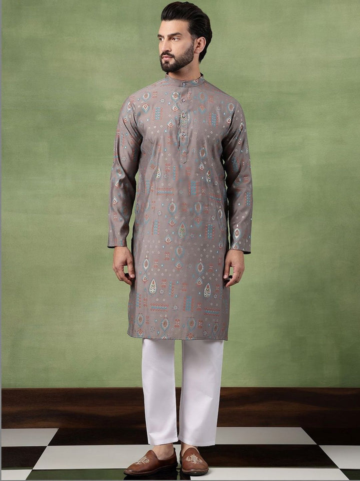 SOJANYA Men Bandhani Printed Kurta