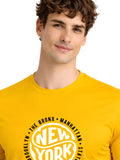 ADRO Men Typography Printed T-shirt