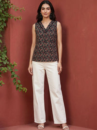 Mamicha Floral Print Top