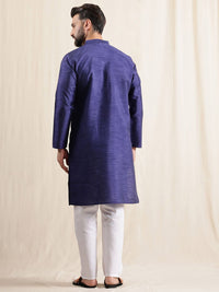 Anouk Men Mandarin Collar Regular Straight Kurta with Pyjamas
