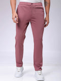 The Indian Garage Co. X Luxe Men Textured Slim Fit Trousers