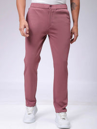 The Indian Garage Co. X Luxe Men Textured Slim Fit Trousers