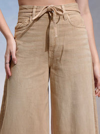 ESPYR By Tokyo Talkies Women Wide Leg High-Rise Stretchable Jeans