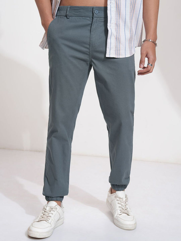 HIGHLANDER Men Slim Jogger Fit Core Trouser