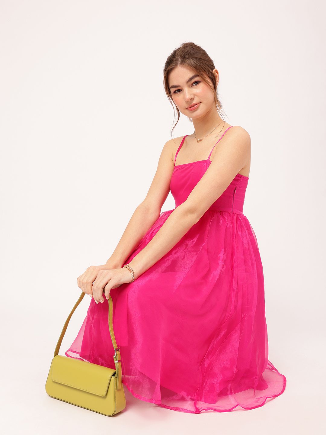 DressBerry Empress Elegance Strappy Empire Dress