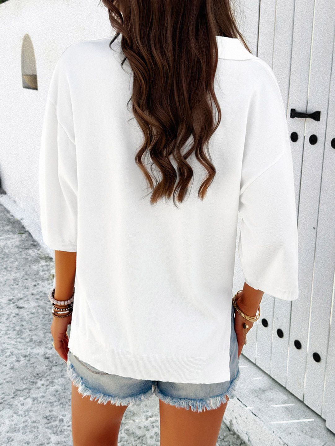 all about you  Polo Collar Tshirt