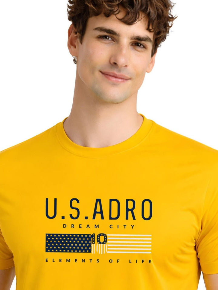 ADRO Men Printed T-shirt