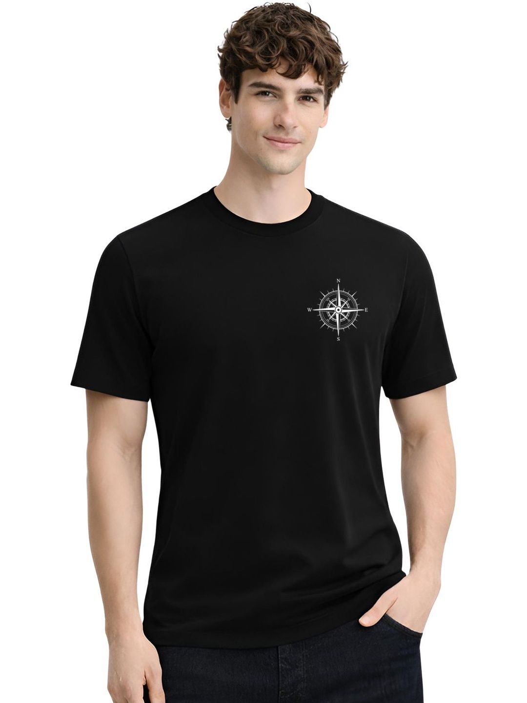 ADRO Men Printed T-shirt