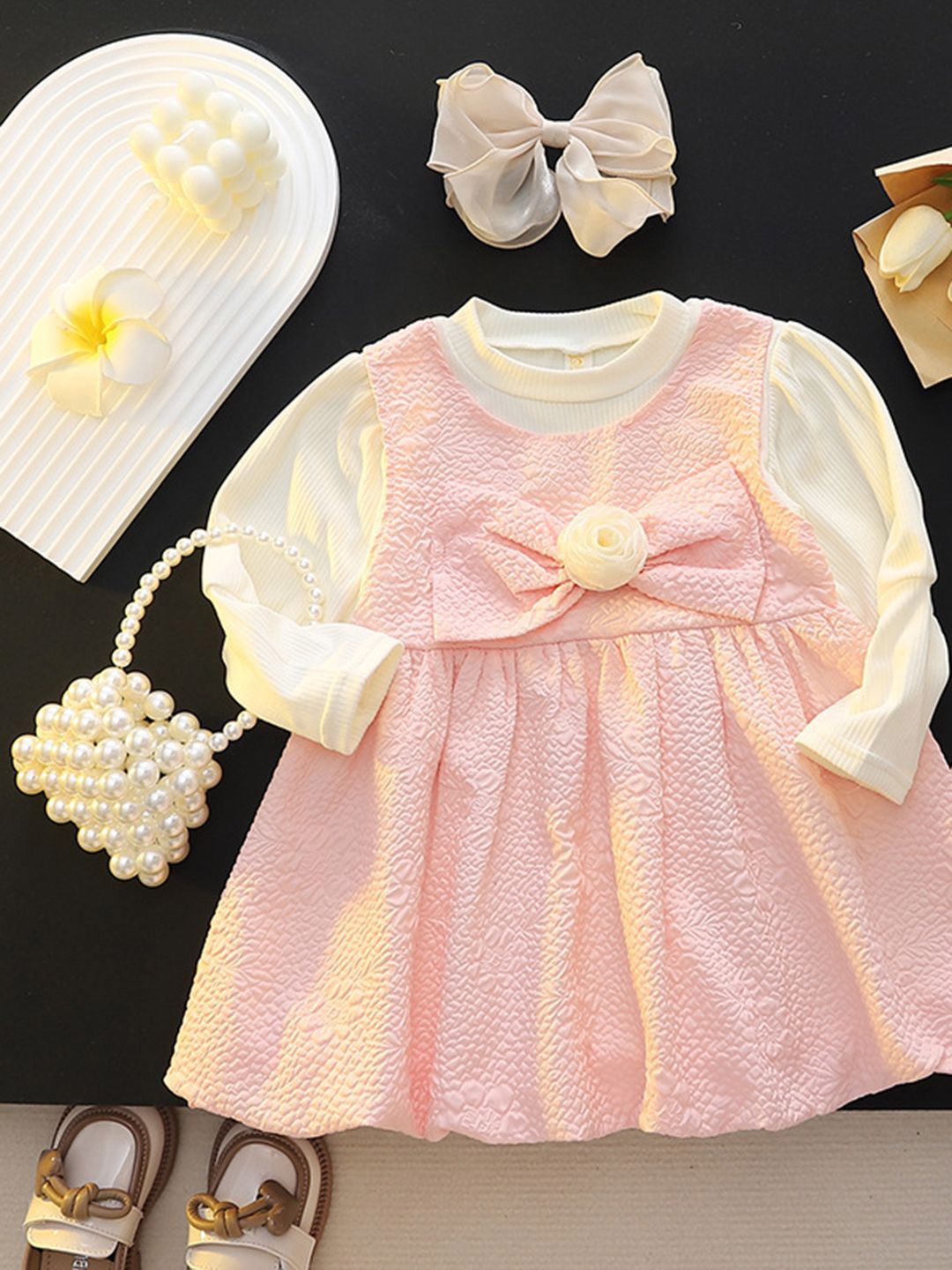 YK Fit & Flare Dress