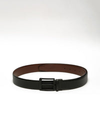 Teakwood Leathers Men Textured Leather Formal Belt