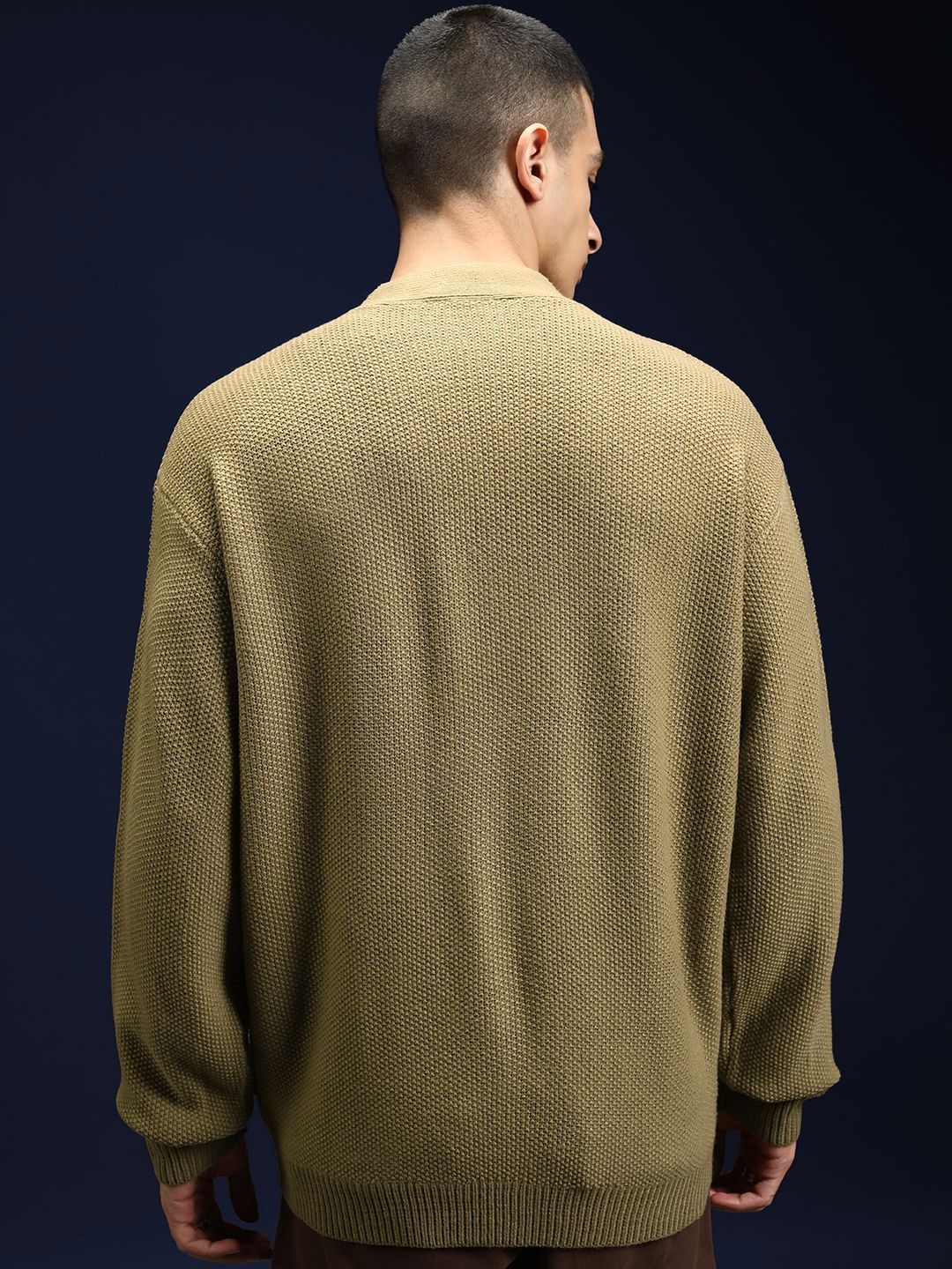 HIGHLANDER Men Embroidered Cardigan