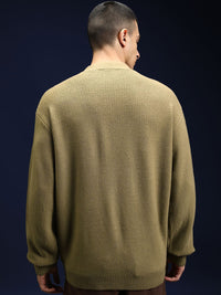 HIGHLANDER Men Embroidered Cardigan
