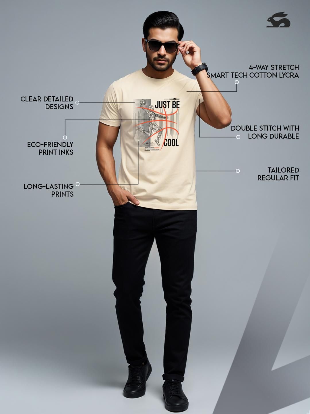 Tshirts ADRO Men Off White