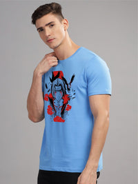 ADRO Men Typography Printed Applique T-shirt