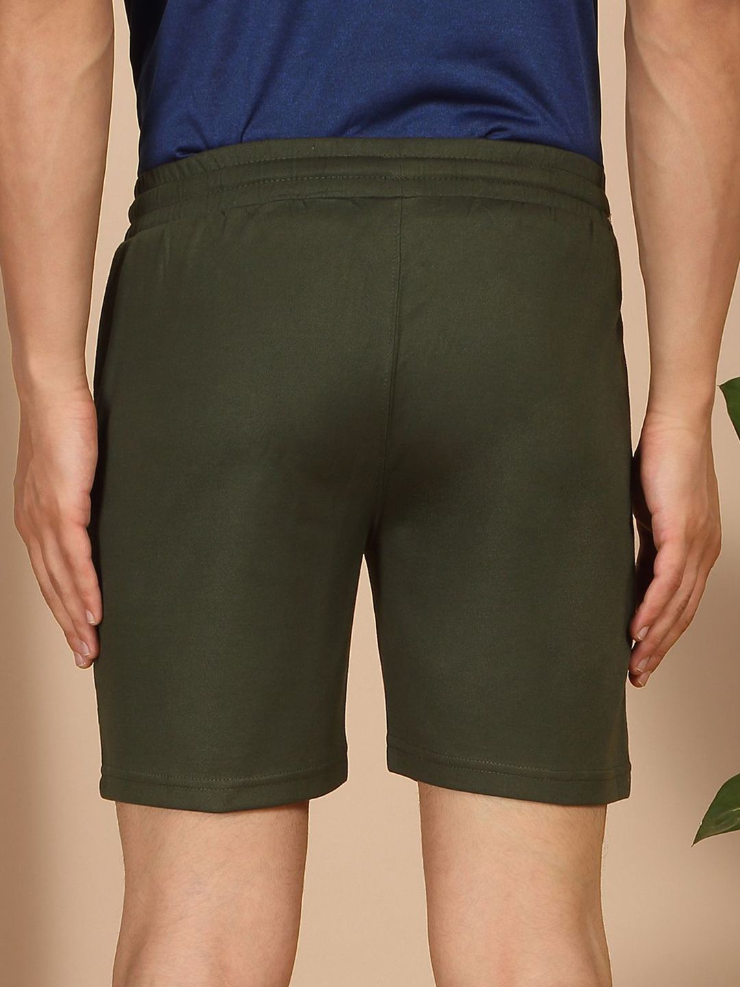 Sweet Dreams Men Mid-Rise Woven Lounge Shorts