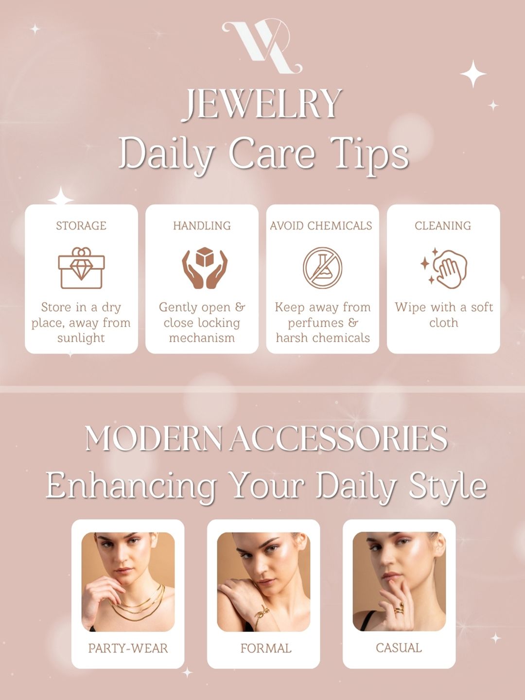 VOGUE PANASH Stainless Steel 18K Gold-Plated Contemporary Studs