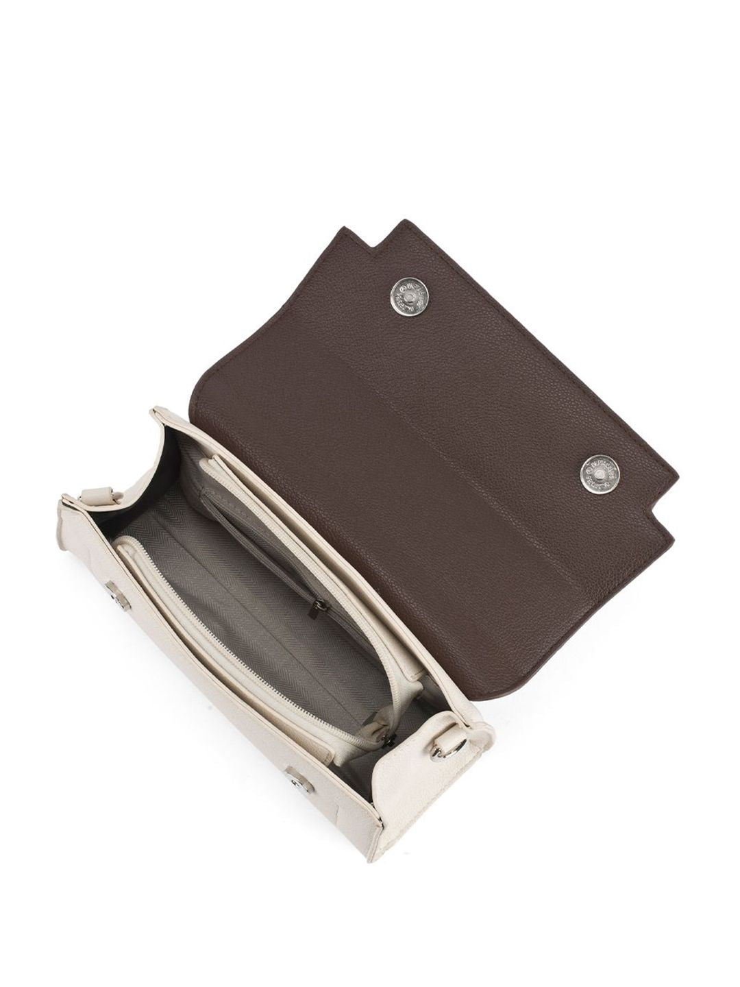 Lino Perros Structured Sling Bag With Bow Detail