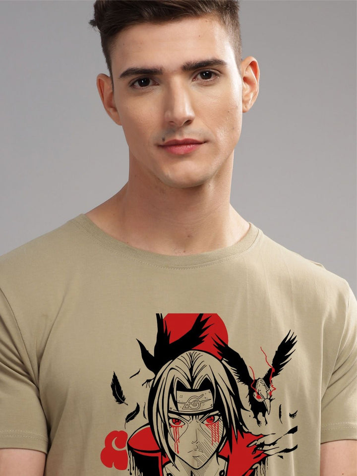 ADRO Men Typography Printed Applique T-shirt