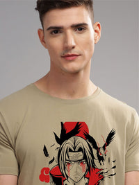 ADRO Men Typography Printed Applique T-shirt