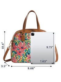 TEAL BY CHUMBAK Printed Shopper Shoulder Bag
