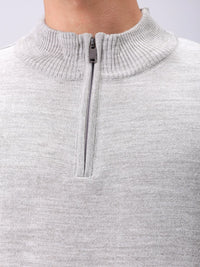 The Indian Garage Co Men Solid Turtle Neck Sweater
