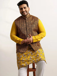 Jaket Nehru Brocade Rekaan Tenun SOJANYA PLUS