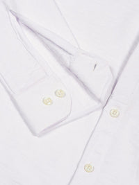 Thomas Scott Men Classic Mandarin Collar Solid Slim Fit Casual Shirt