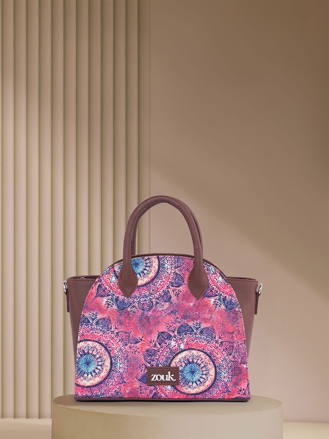 ZOUK Women Ethnic Motifs Printed Swagger Handheld Bag