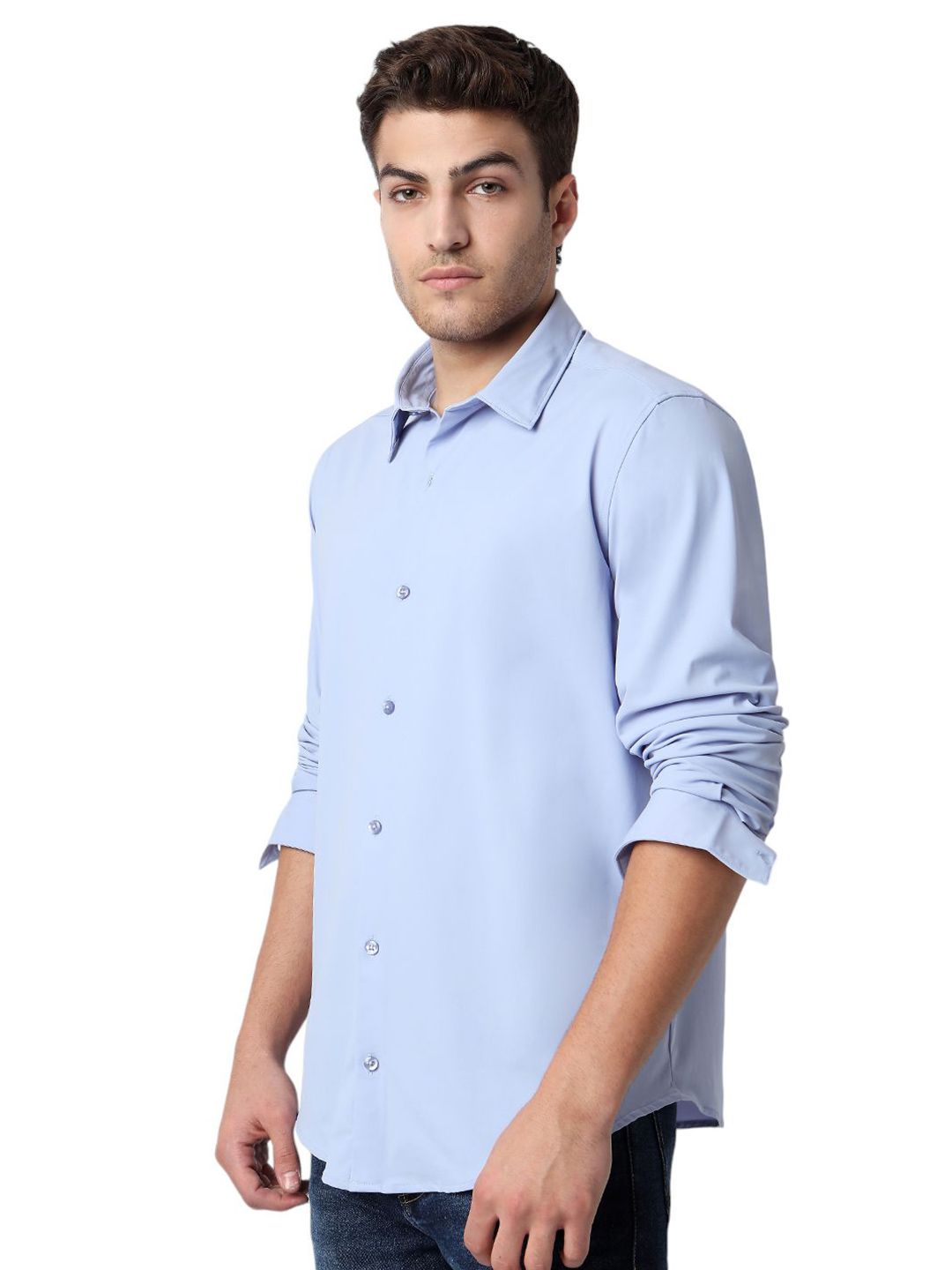 SPYKAR Men Slim Fit Opaque Casual Shirt