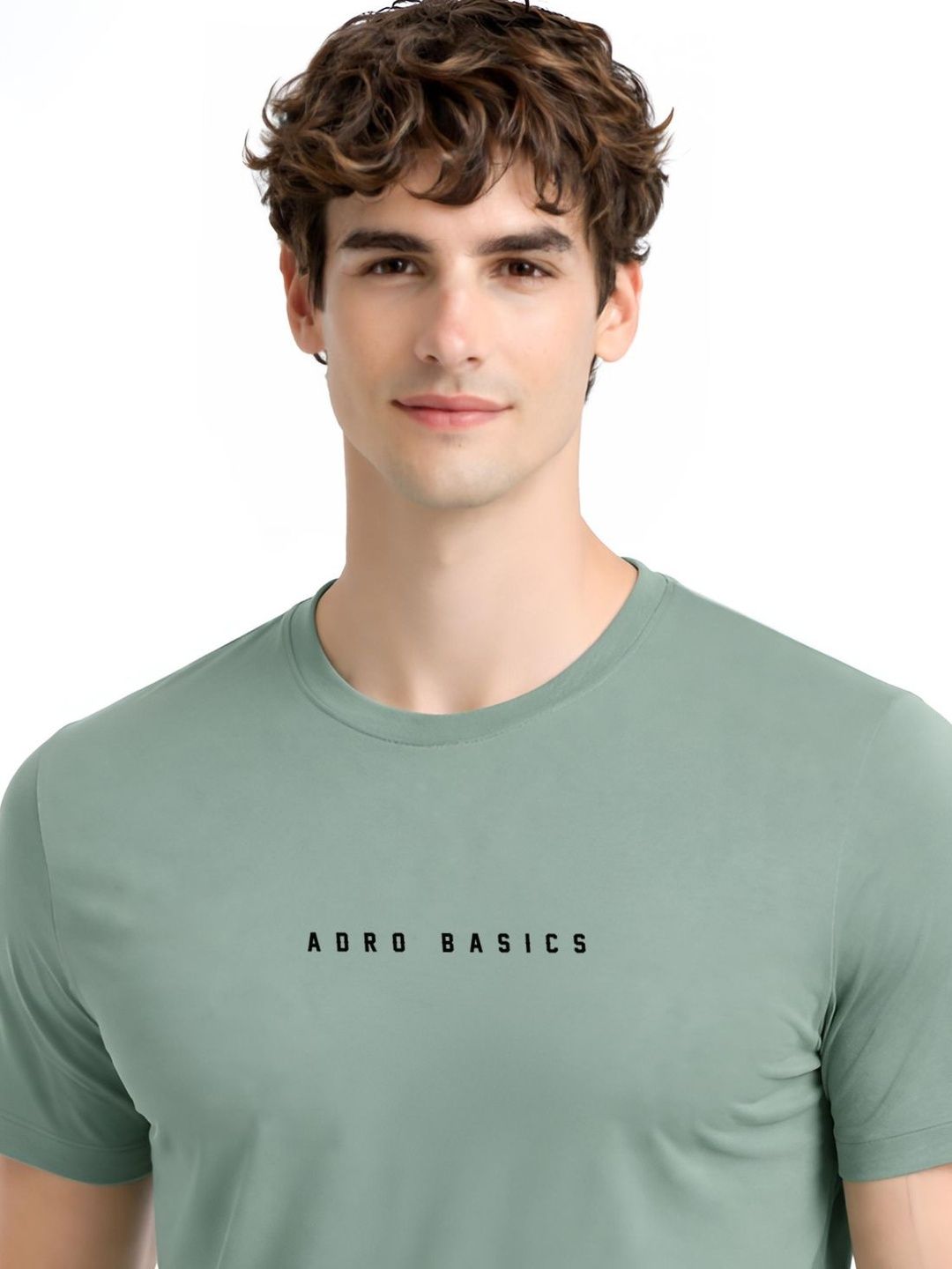 ADRO Men Typography Printed T-shirt