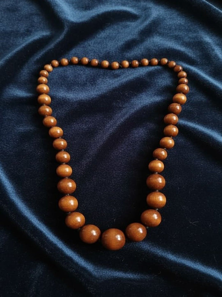 Kalung Manik Coklat PANASH