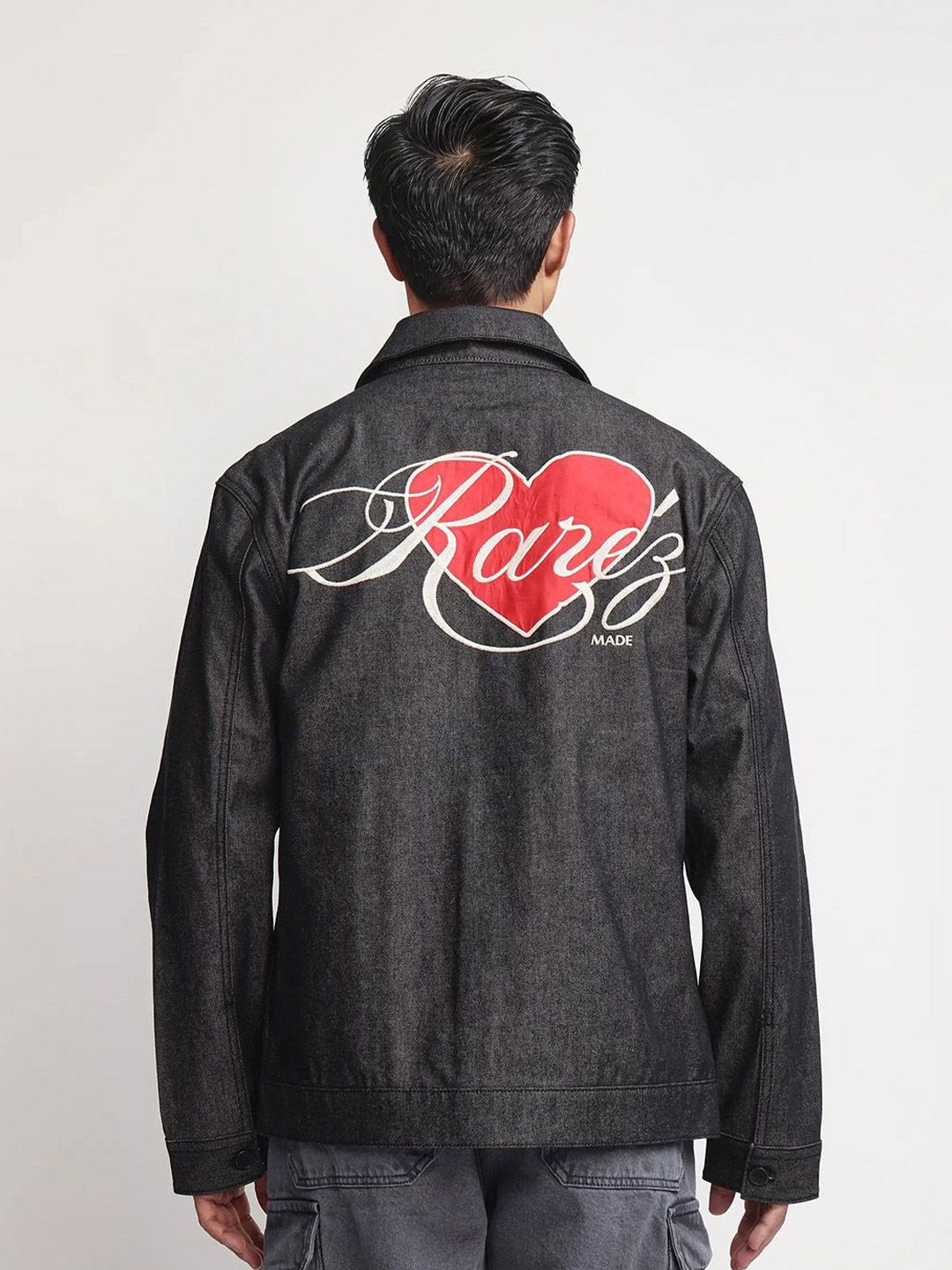 RARE RABBIT Men Tailored Jacket with Embroidered