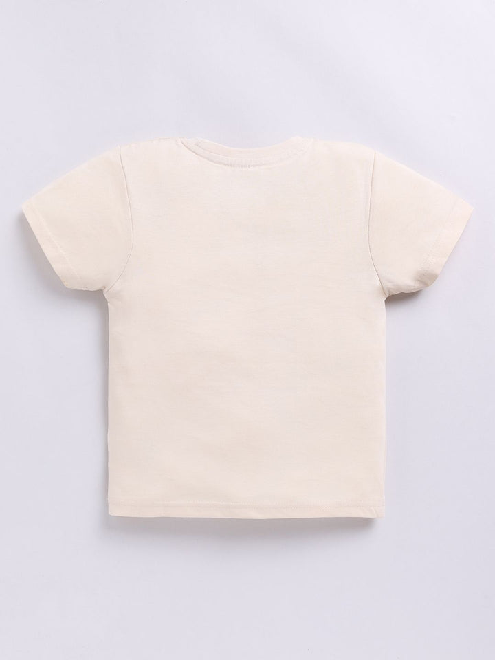 Happy Faces Boys Snoopy Print Pure Cotton T-shirt