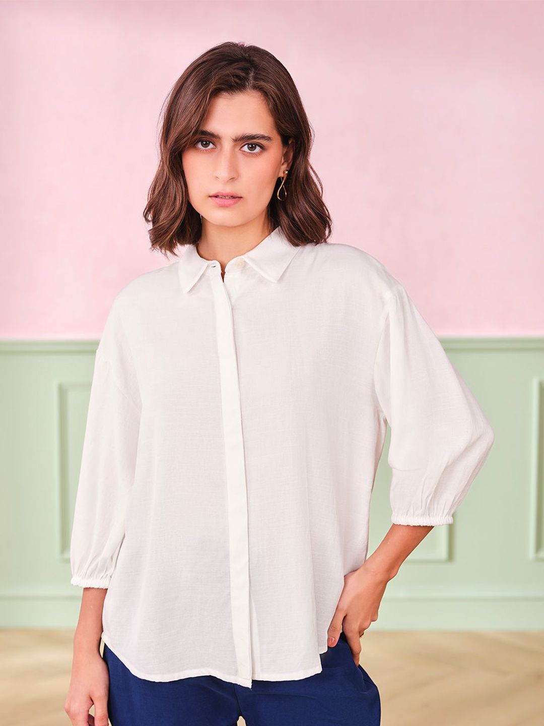 AND Shirt Style Top