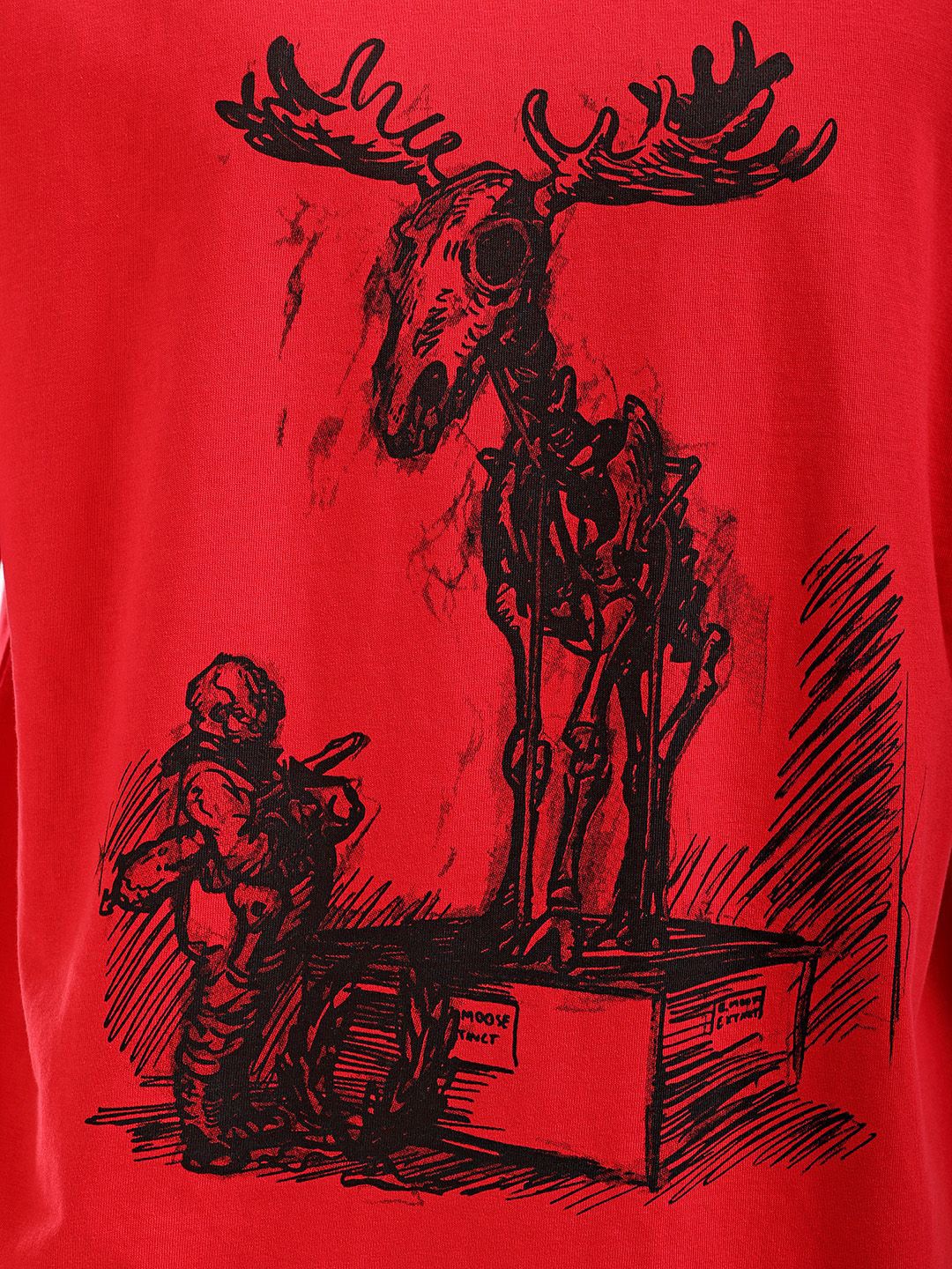 The Indian Garage Co Men Graphic Printed Oversized Round Neck T-shirt
