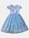 YK Girls Hiasan Fit & Flare Dress