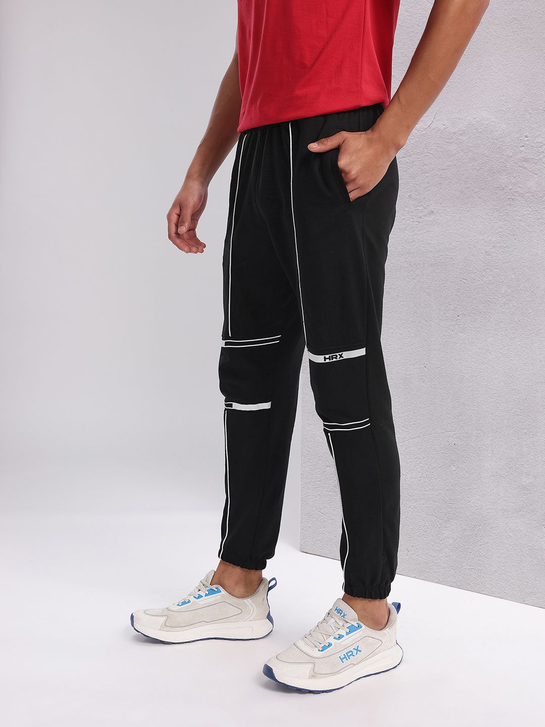 HRX by Hrithik Roshan Men Striped Lifestyle Joggers