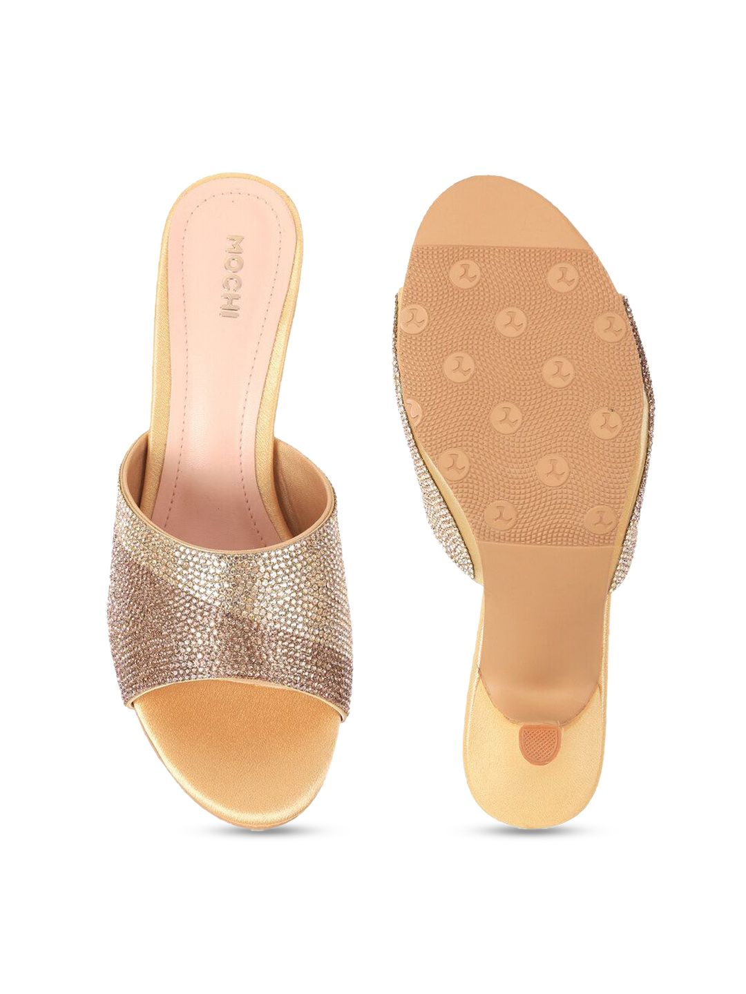 Mochi Textured Wedge Mules