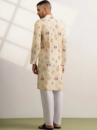Anouk Men Ethnic Motifs Printed Regular Kurta with Trousers