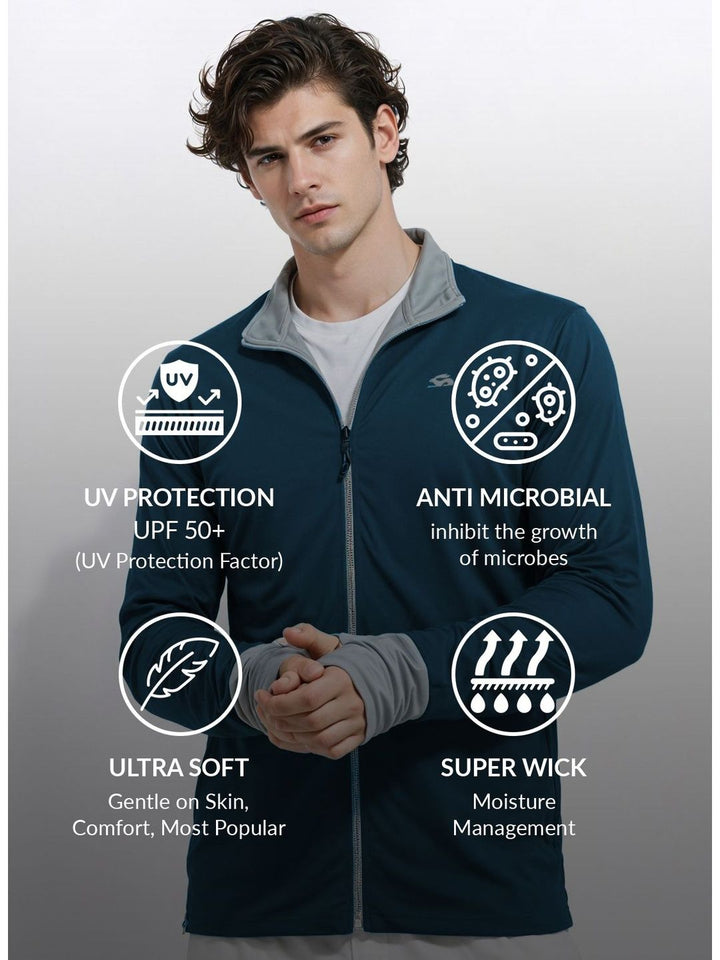 ADRO Men Lightweight Sporty Jacket