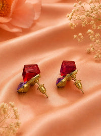 VOGUE PANASH Geometric Studs Earrings