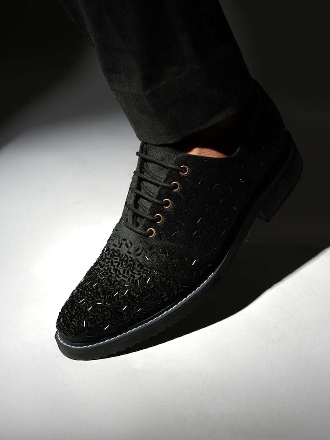 MONKSTORY Lelaki Lace-Ups Formal Oxfords