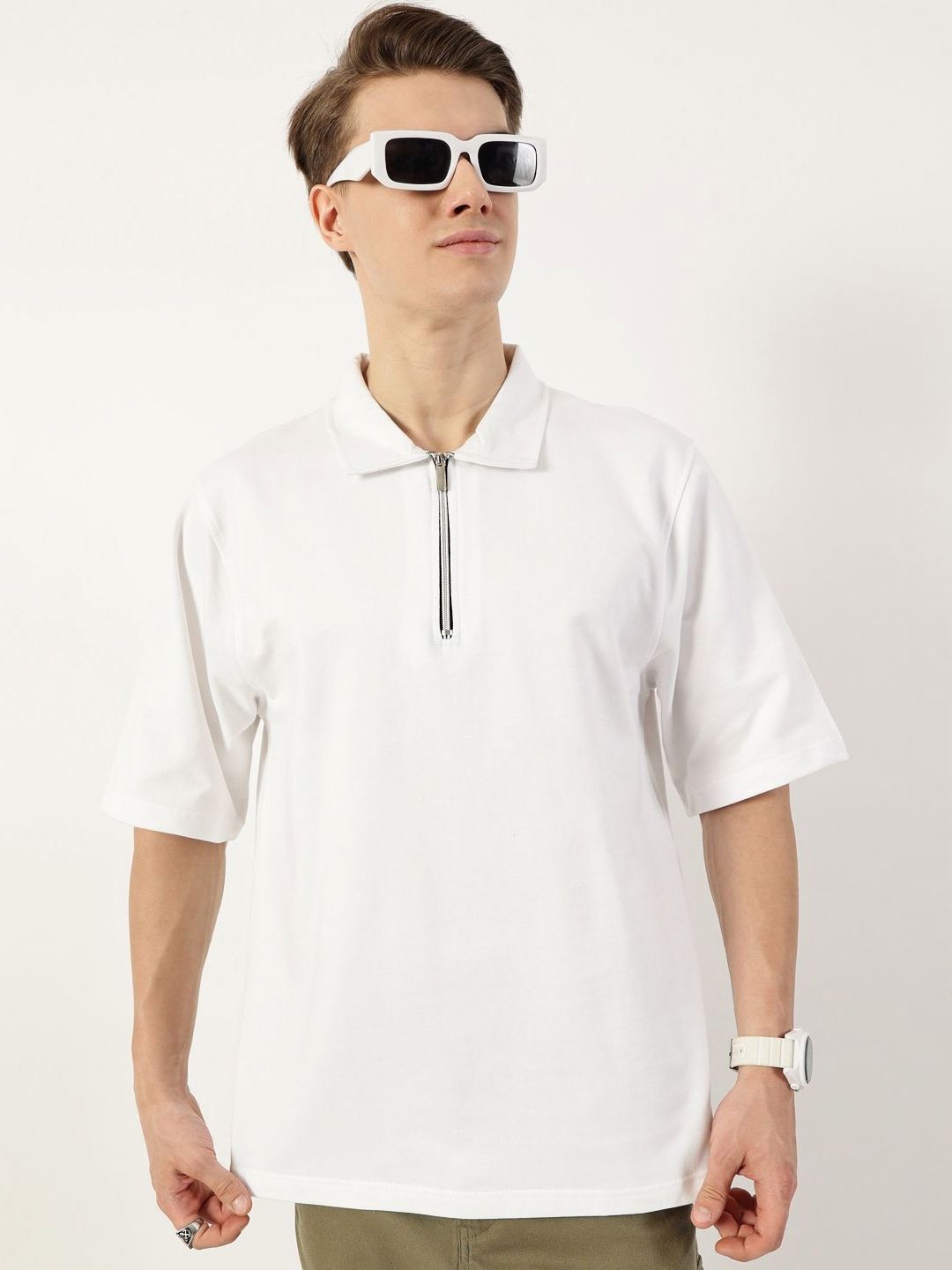 Thomas Scott Men Polo Collar Bio Finish T-shirt