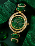 Sambungan Perancis Wanita Sunray Dial & Gelang Gaya Gaya Tali Analog Watch FCD1NGM